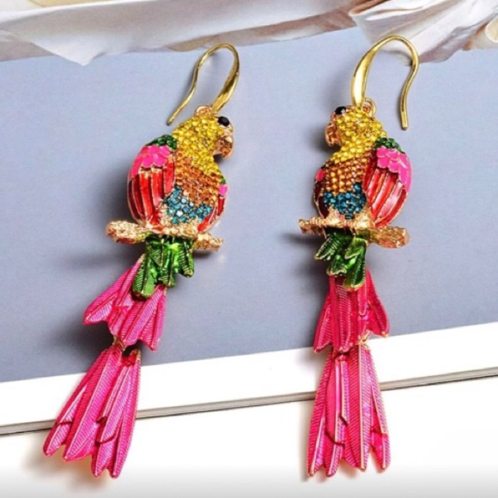 Parrot Earrings